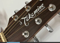 Beautiful Takamine Cutaway Acoustic Electric Guitar