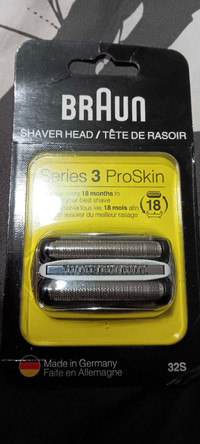Braun Shaver Head Series 3 ProSkin