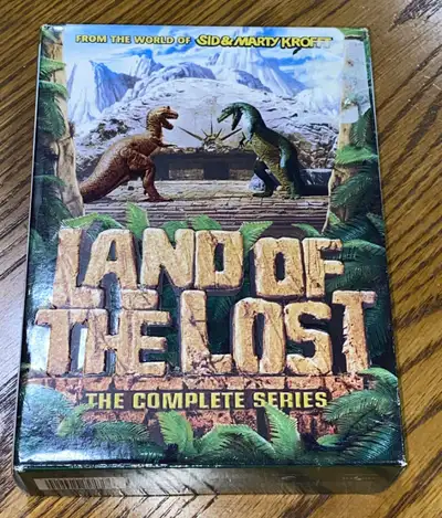 Sid & Marty Kroft Land of the Lost Complete Series DVD Box Set Season 1 2 3...DVDs are in very good...