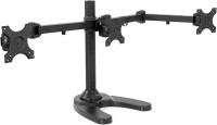 VIVO Triple LCD Monitor Free Standing Desk Mount w/Optional bolt