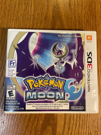 Pokémon Moon (Nintendo 3DS, 2016) Complete In Box (Mint)