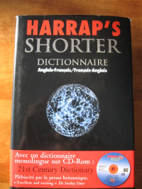 Harrap's Shorter Dictionnaire Anglais-Français/Français-Anglais