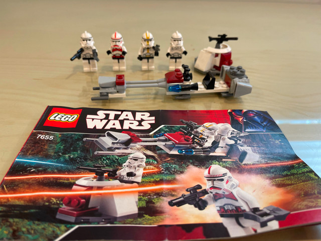 Lego 7655 Troopers Battle Pack !00% complete | Toys Games | Edmonton | Kijiji