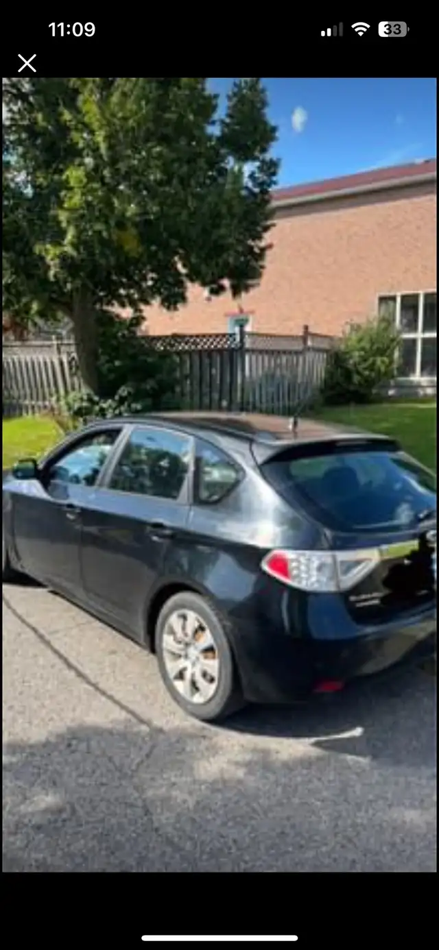 2010 subura Impreza runs and drives 