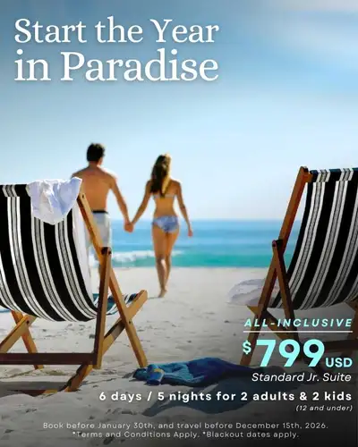 Mexico All Inclusive Package: 6 days @ Paradise Village, View more