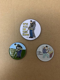 Happy gilmore golf ball markers