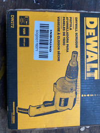  Drywall, screw gun