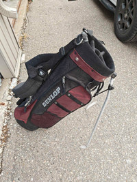 Dunlop Golf Bag with stand RED