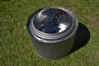 For sale is a stainless drum from the front load washer. It is like new, sturdy, has all the plastic...