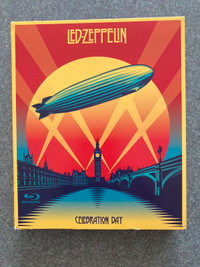 Led Zeppelin Celebration Day 1 bluray 2 cd live deluxe box set 
