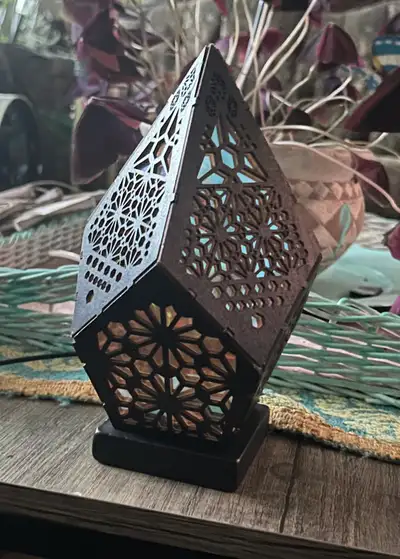 Decorative Geometric Lantern Lamp, View more