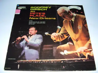 Godfrey Hirsch - At Pete's place (1965) LP JAZZ, View more