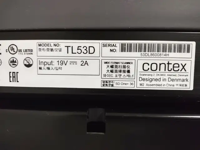 36inch Scanner Contex SD One+, 600dpi Model TL53D in Printers, Scanners & Fax in Kitchener / Waterloo - Image 4