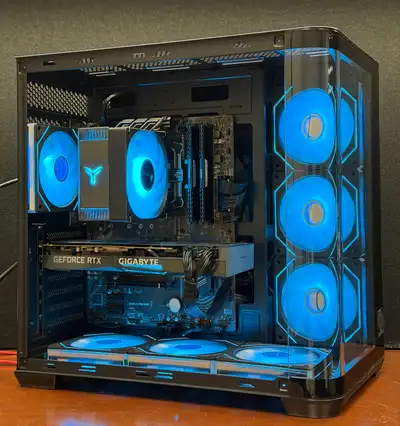 NorthZero PCs ; Glacier RTX 3070 Ryzen 5 GAMING DESKTOP, View more