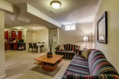 - Spacious 1 bedroom + 1 living room semi-basement with separate entrance - Main intersection: Credi...