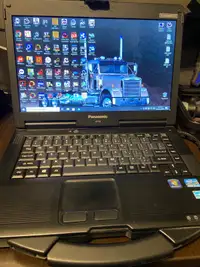 Heavy diesel diagnostic laptop