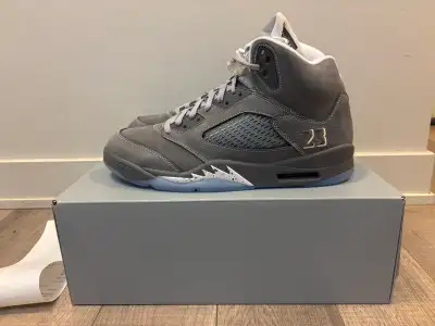Jordan 5 Retro Wolf Grey size 13, View more