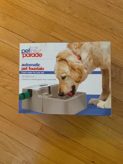 B23 / NEW - Pet Parade Pet Fountain, View more