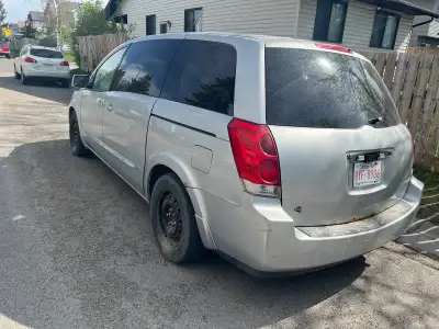 2004 van, good engine. VQ35DE. Transmission is not working. Driveable, at low speeds. Interior is ve...