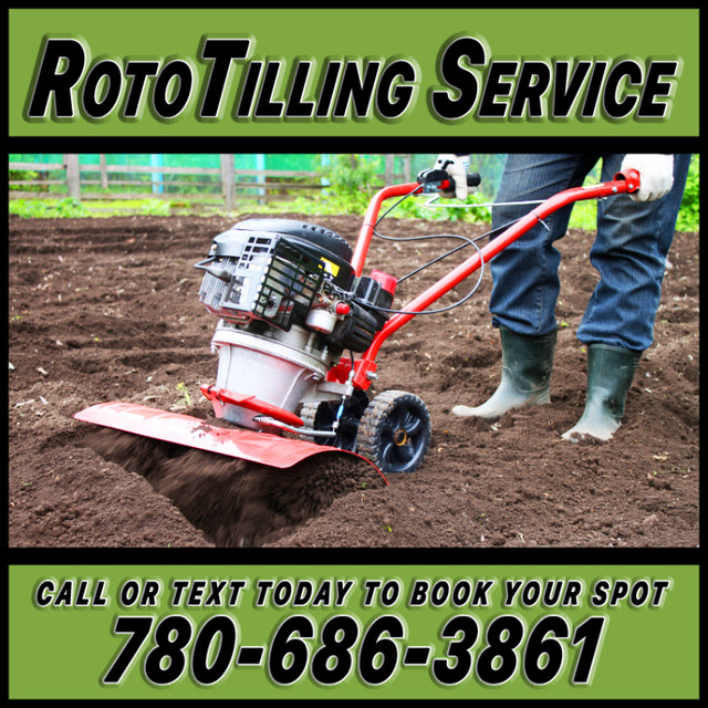 Rototilling Service Edmonton and Area in Lawn, Tree Maintenance & Eavestrough in Edmonton