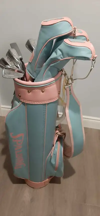 Golf clubs with bag, View more