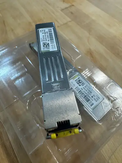 2x Cisco SFP GLC-T 30-1410-04, View more