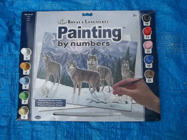 2 - Paintings By Numbers Kits