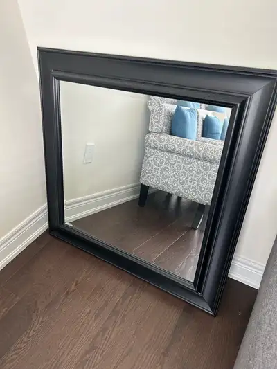 36inx36in black mirror, View more