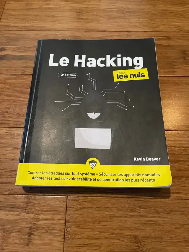 Kevin Beaver - Le hacking pour les nuls, 2e édition. in Textbooks in Longueuil / South Shore - Image 2