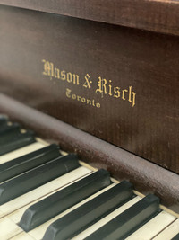 Awesome Deal Alert! Refurbished Mason and Risch Piano - Just $50