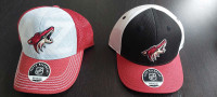New w/tags Licensed Reebok Arizona Coyotes youth hats $15 each