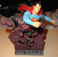 Superman Plastic Model Kit -  Assembled and Painted