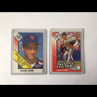 Baseball MLB cards and coin