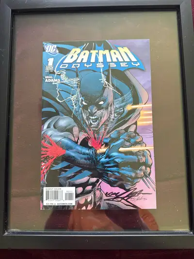 Batman Odyssey Signed Neal Adams comic, View more