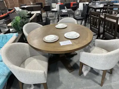Dining Set of 5 ( a table and 4 chairs), View more