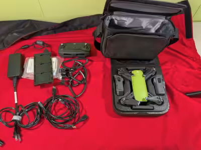 New, never flown. Batteries have been maintained. Needs iPhone as controller. Requires a drone licen...