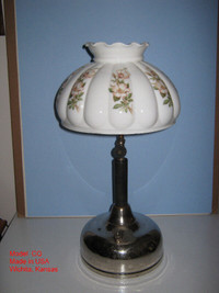 Antique Coleman Table / Hanging  Lamp