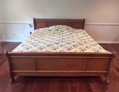 King size bed set, View more