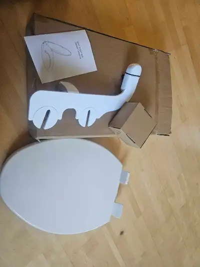 2 Toilet seat bidets, View more