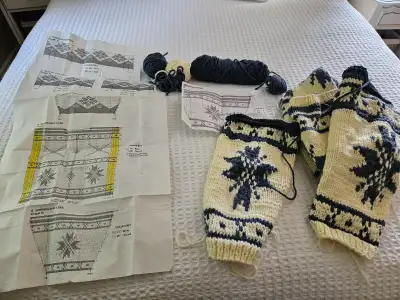 FREE Norwegian Star Sweater coat for you to finish, View more