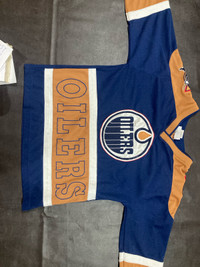 Oilers hockey jersey