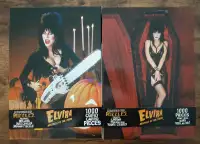 Elvira: Mistress of the Dark- Two 1000-piece puzzles (Pls read)