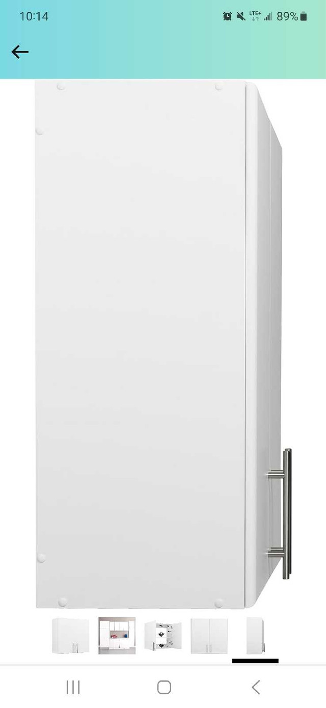 Prepac Elite 32" Wall Cabinet, White Storage Cabinet in Cabinets & Countertops in Markham / York Region - Image 2