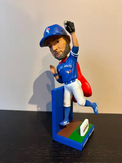 This Kevin Pillar bobblehead was given away on the 24th of July 2016. This bobblehead was given away...