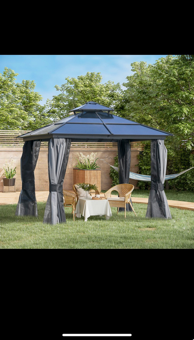 Hard top gazebo 10 by 10 in Other in City of Toronto