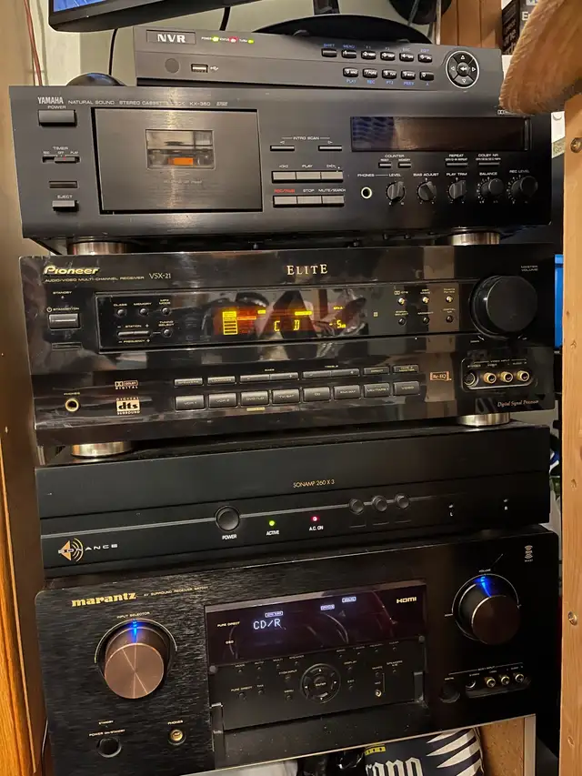 Pioneer receiver, Sonance amplifier in Stereo Systems & Home Theatre in Markham / York Region - Image 3