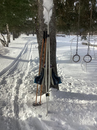 Ensemble complet de skis de fond 