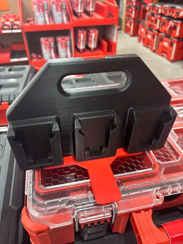 Brand New Milwaukee M18 Battery Caddy Holder 4 or 6 Pack Packout in Power Tools in Markham / York Region - Image 7