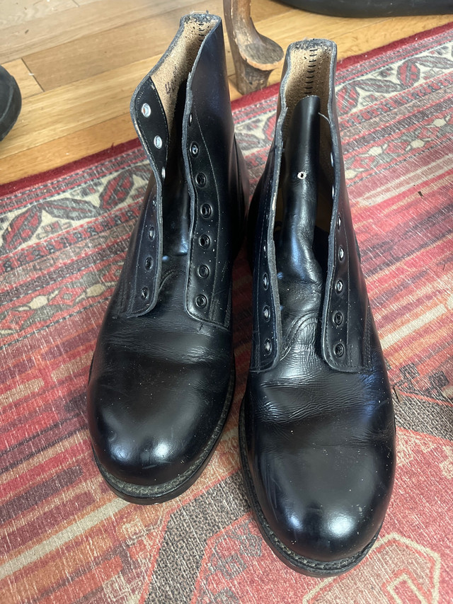 Biltrite Black Army Shoes in Men's Shoes in Hamilton