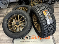 20" BRONZE Rims 6x139.7 & SAILUN R/T 33" Tires GMC/CHEVY 1500
